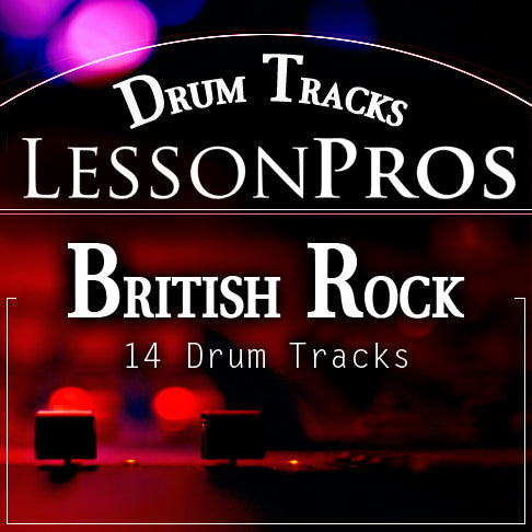 British Rock Drum Tracks - Lesson Pros