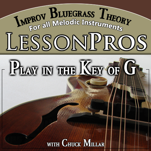 COURSE - Learn Bluegrass Improvisation and Theory Course - Works for Guitar, Mandolin, Fiddle, Bass, Banjo, Dobro, etc. - Lesson Pros