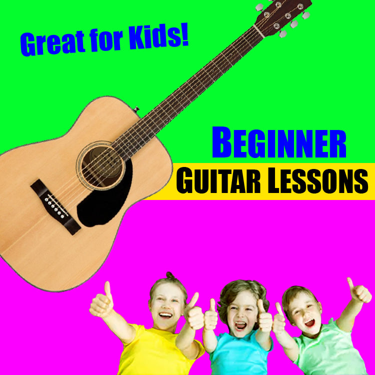 COURSE - Beginner Guitar Lessons Course - First 10 Lessons Great for kids and Adults too! - Lesson Pros