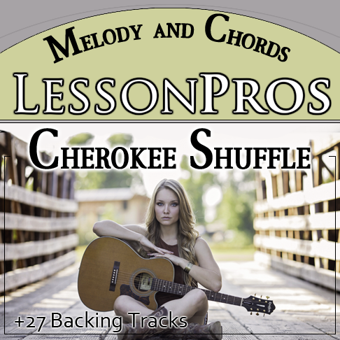 COURSE - Beginner Bluegrass Fiddle Tune Cherokee Shuffle Course - Guitar - Lesson Pros