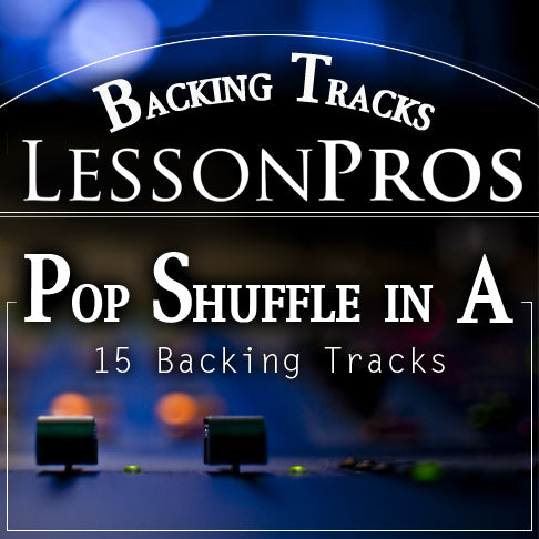 Pop Shuffle Backing Tracks - Key of A - Lesson Pros